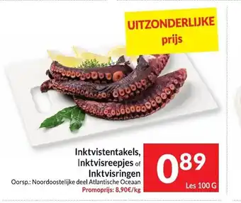 Intermarché Inktvistentakels les 100g aanbieding