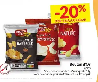 Intermarché Bouton d'Or Chips aanbieding