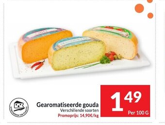 Intermarché Gearomatiseerde gouda per 100g aanbieding