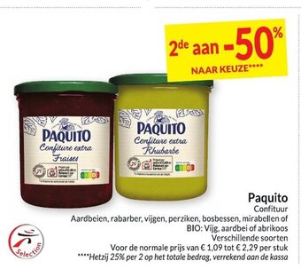 Intermarché Paquito Confituur aanbieding