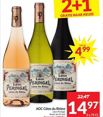 Intermarché AOC Côtes du Rhône aanbieding