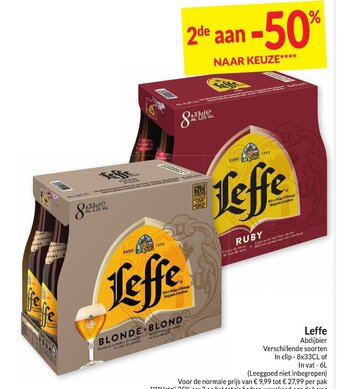Intermarché Leffe aanbieding