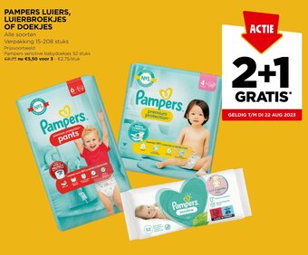 Jumbo PAMPERS LUIERS aanbieding