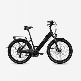 Decathlon Elektrische stadsfiets 26 smartbike - legend milano 14ah zwart aanbieding