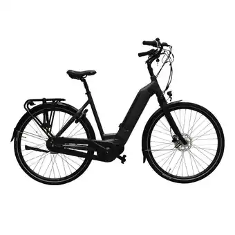Decathlon Elektrische stadsfiets brooky bb1 c2 laag frame donkergrijs aanbieding