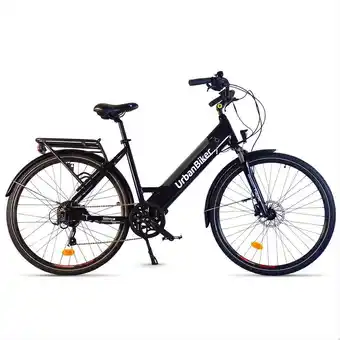 Decathlon Elektrische stadsfiets sidney, unisex e-bike in wit aanbieding