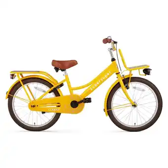 Decathlon Supersuper cooper bamboo kinderfiets - 20 inch - pistache groen aanbieding