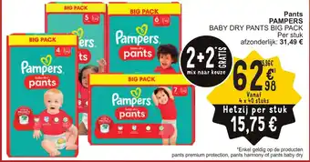 Pants PAMPERS BABY DRY PANTS BIG PACK