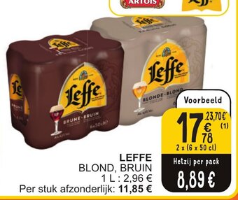 Cora LEFFE aanbieding