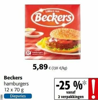 Beckers hamburgers