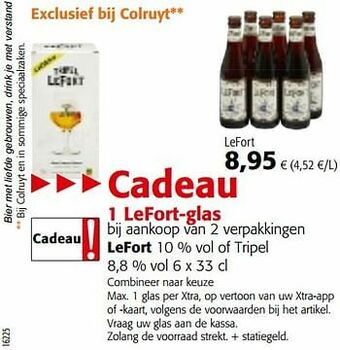 Colruyt Lefort aanbieding