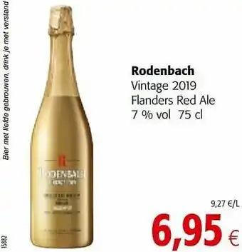 Colruyt Rodenbach vintage 2019 flanders red ale aanbieding