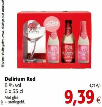 Colruyt Delirium red aanbieding