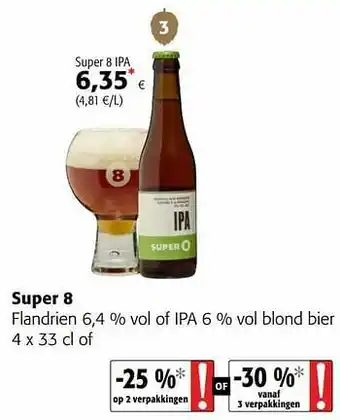 Colruyt Super 8 ipa aanbieding