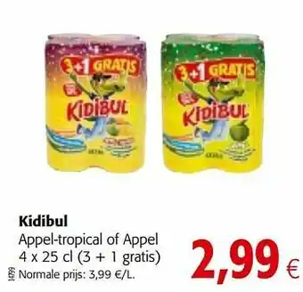 Colruyt Kidibul appel-tropical of appel aanbieding