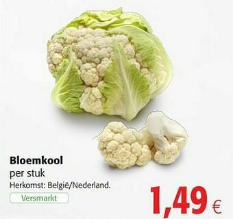 Colruyt Bloemkool aanbieding