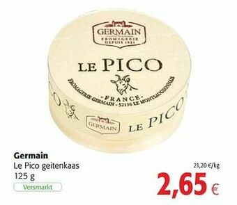 Colruyt Germain le pico geitenkaas aanbieding