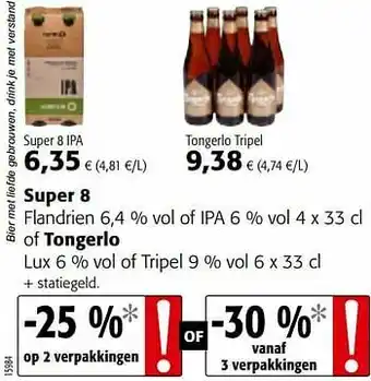Colruyt Super 8 flandrien of ipa aanbieding