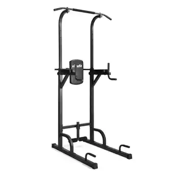 Decathlon Power tower - verstelbare power tower - pull up station - dip station aanbieding