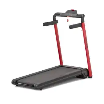 Decathlon Loopband - ultra-compacte cardio - i-run 4.0 rood aanbieding