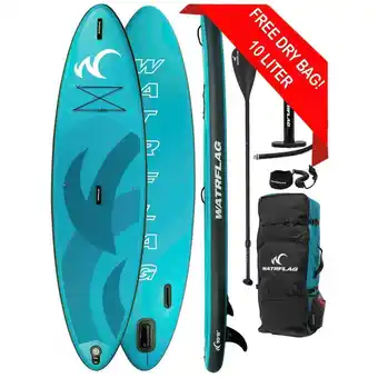 Decathlon Premium kwaliteit opblaasbaar sup board plané 10'8, 325cm, set+free dry bag aanbieding