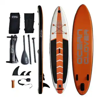 Decathlon Opblaasbaar sup board-varadero- 320cm x 76cm x 15cm (set) aanbieding