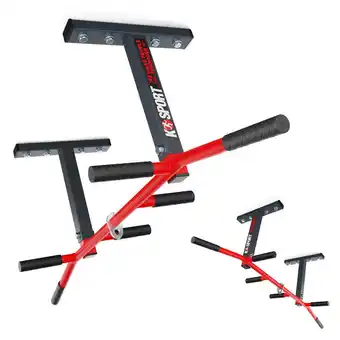 Decathlon Pull-up bar voor plafondmontage + bokszakhouder aanbieding