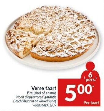 Intermarché Verse taart aanbieding