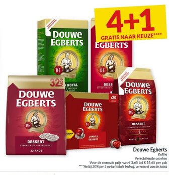 Intermarché Douwe Egberts Koffie aanbieding