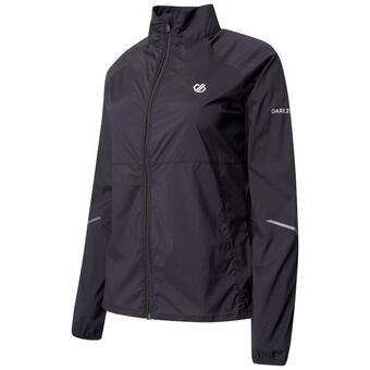 Decathlon Resilient ii windshell wandeljas voor dames - zwart aanbieding