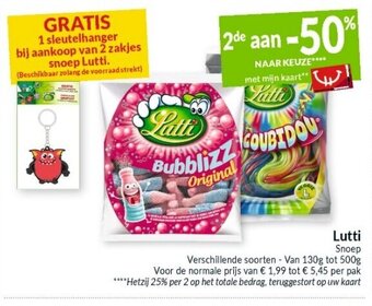 Intermarché Lutti Snoep aanbieding