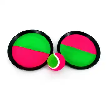 Decathlon Racket spel - kras met bal - set van 2 - buitenspelen aanbieding