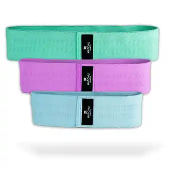 Decathlon Weerstandsbanden set - booty bands - light/medium/heavy - unisex aanbieding