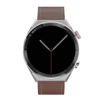 Decathlon Smartwatch maverick bruin leer aanbieding