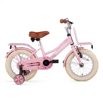 Decathlon Supersuper cooper bamboo kinderfiets - 14 inch - pistache groen aanbieding