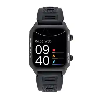 Decathlon Smartwatch focus zwart aanbieding
