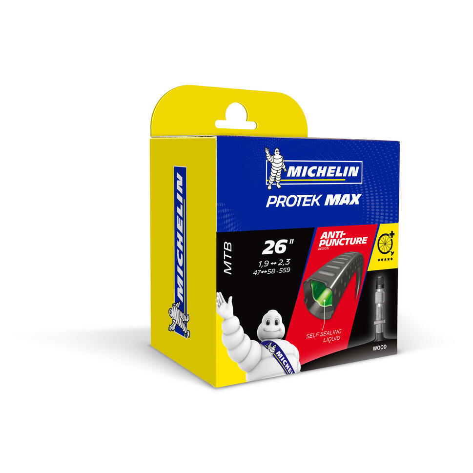 Decathlon Mtb binnenband protek max 26x1.9/2.3 aanbieding