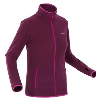 Decathlon Fleece vest voor bergwandelen dames aanbieding