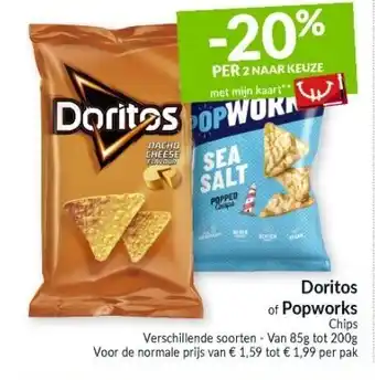 Intermarché Doritos of Popworks aanbieding