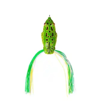 Decathlon Kunstaas hengelsport 3d skirt frog 6 cm green aanbieding