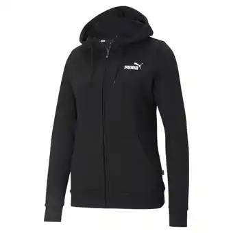 Decathlon Essentials hoodie met volledige ritssluiting dames puma aanbieding