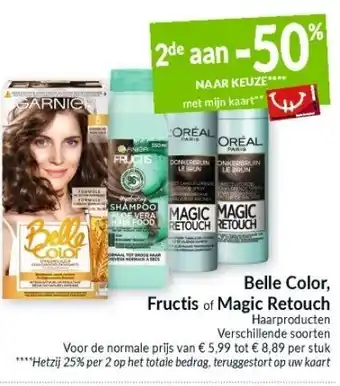 Intermarché Belle Color, Fructis of Magic Retouch aanbieding