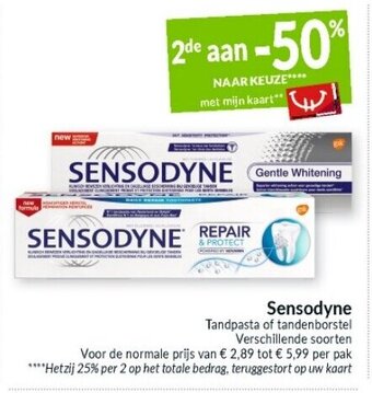 Intermarché Sensodyne Tandpasta aanbieding