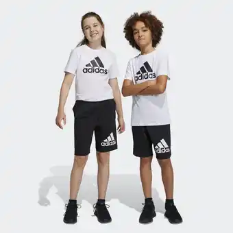 Decathlon Essentials big logo katoenen short aanbieding