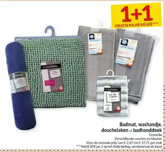 Badmat, washandje, douchelaken of badhanddoek