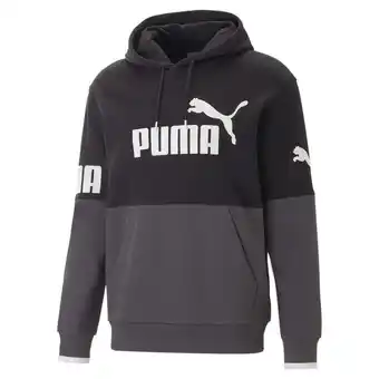 Decathlon Puma power colourblock hoodie voor heren puma aanbieding