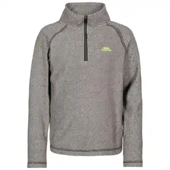 Decathlon Kinder/kids keynote fleece top (zwart) aanbieding