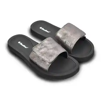 Decathlon Braziliaanse teenslippers voor dames op het strand in het zwart rubberen zolen aanbieding