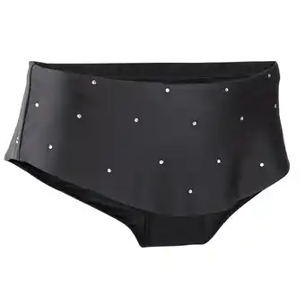 Decathlon Afneembaar rokje voor ritmische gymnastiek (rg) zwart met strass aanbieding