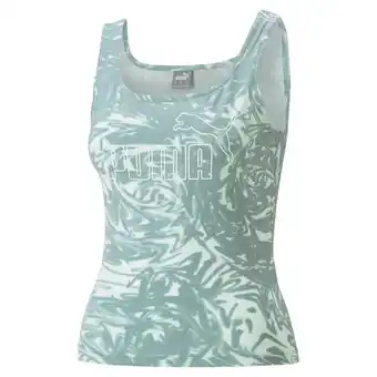 Decathlon Puma power bedrukte tanktop voor dames puma aanbieding